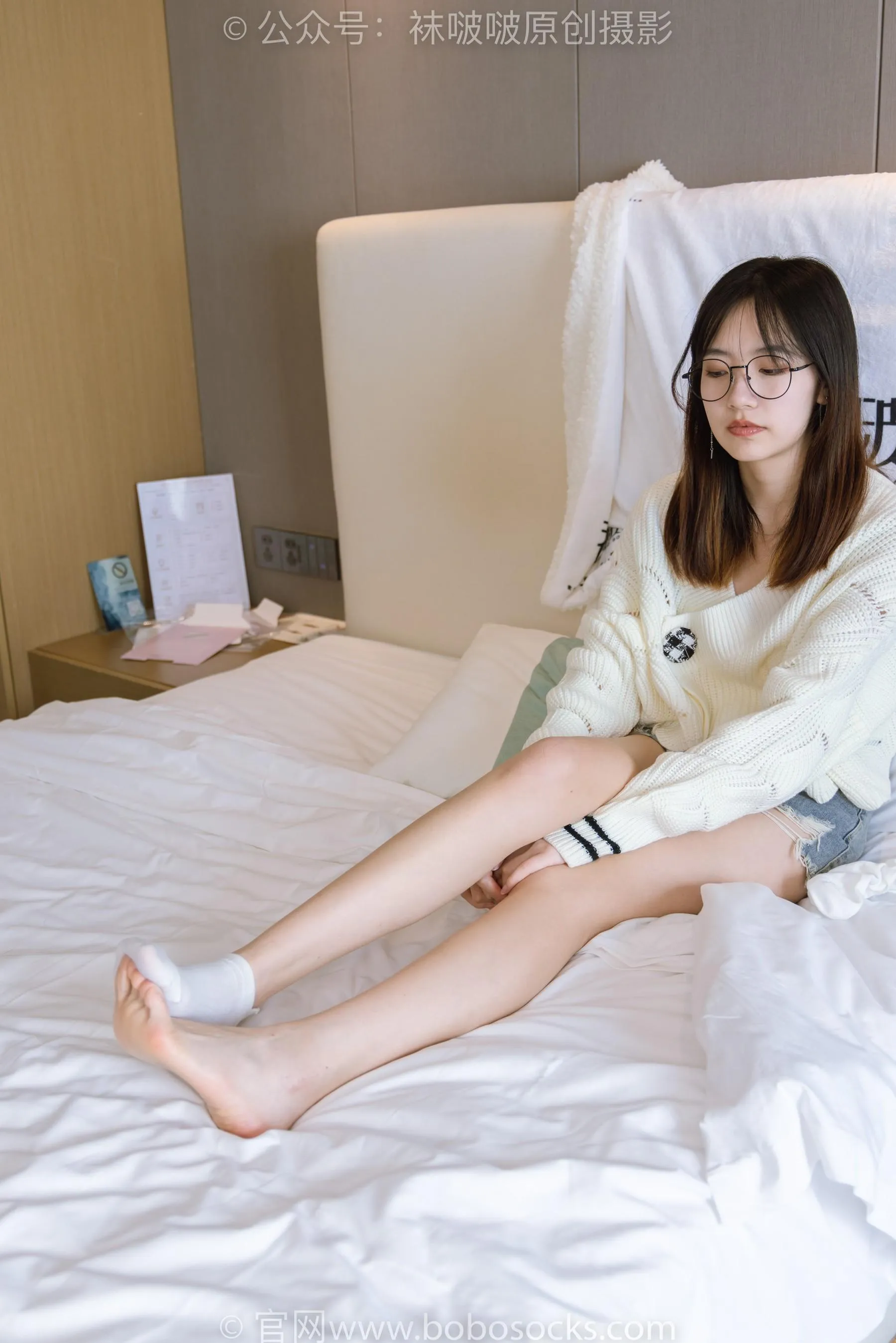 [BoBoSocks袜啵啵]NO.222 小甜豆-长靴、白棉袜、裸足[22] [54P]插图3